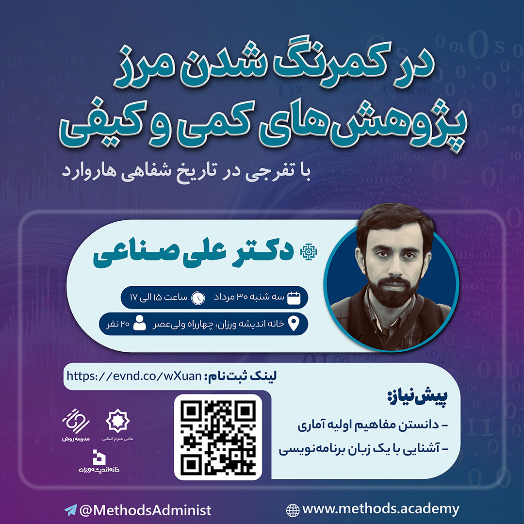 کمرنگ شدن مرز پژوهش‌های کمی و کیفی